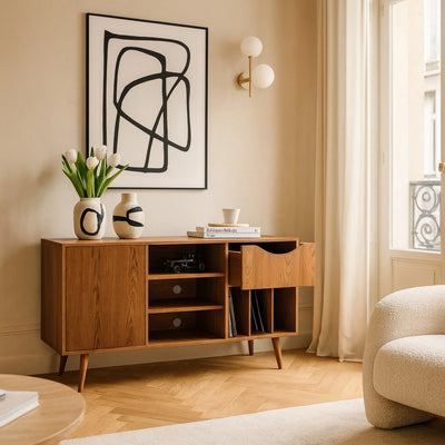 KRON VINYL Plattenschrank Sideboard