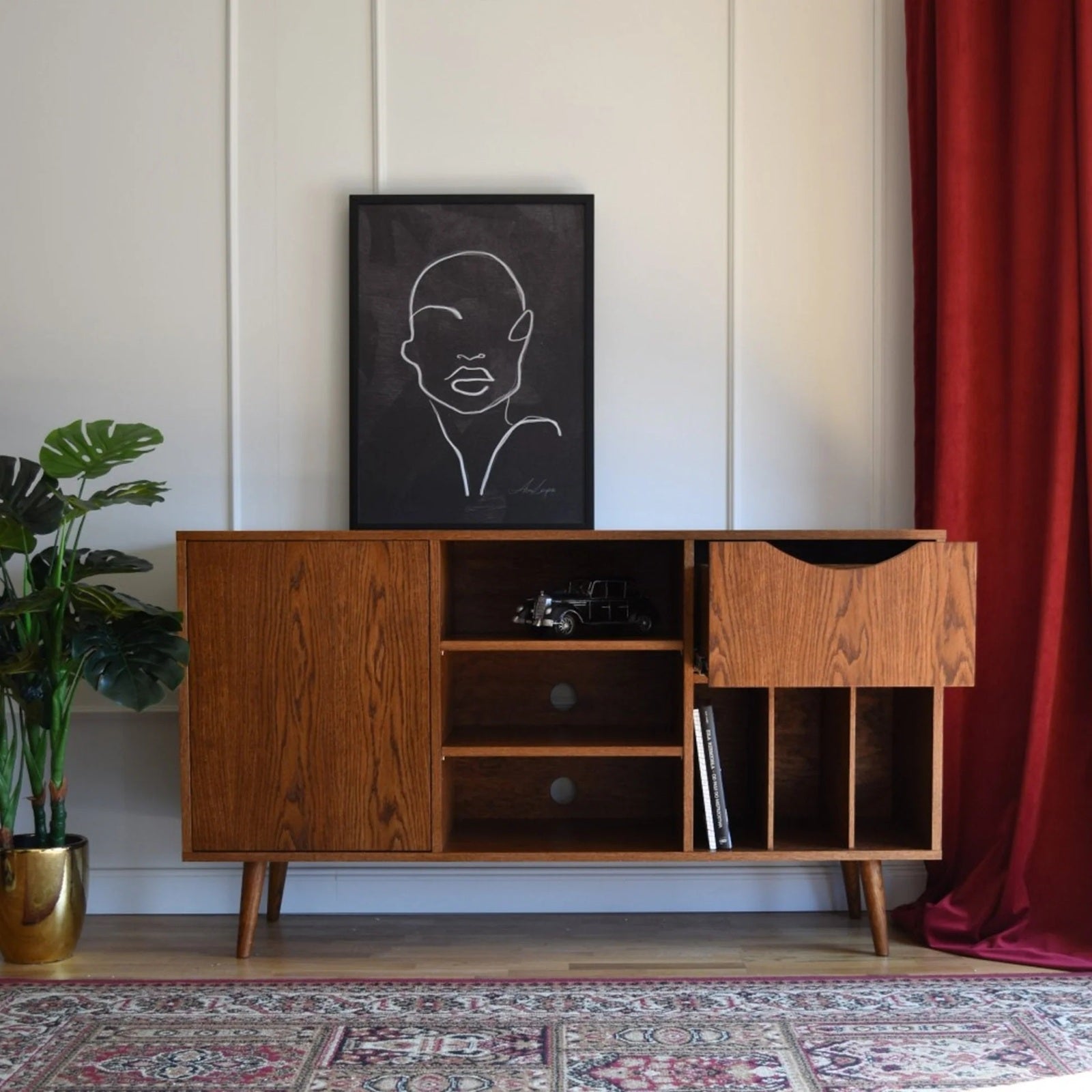 KRON VINYL Plattenschrank Sideboard