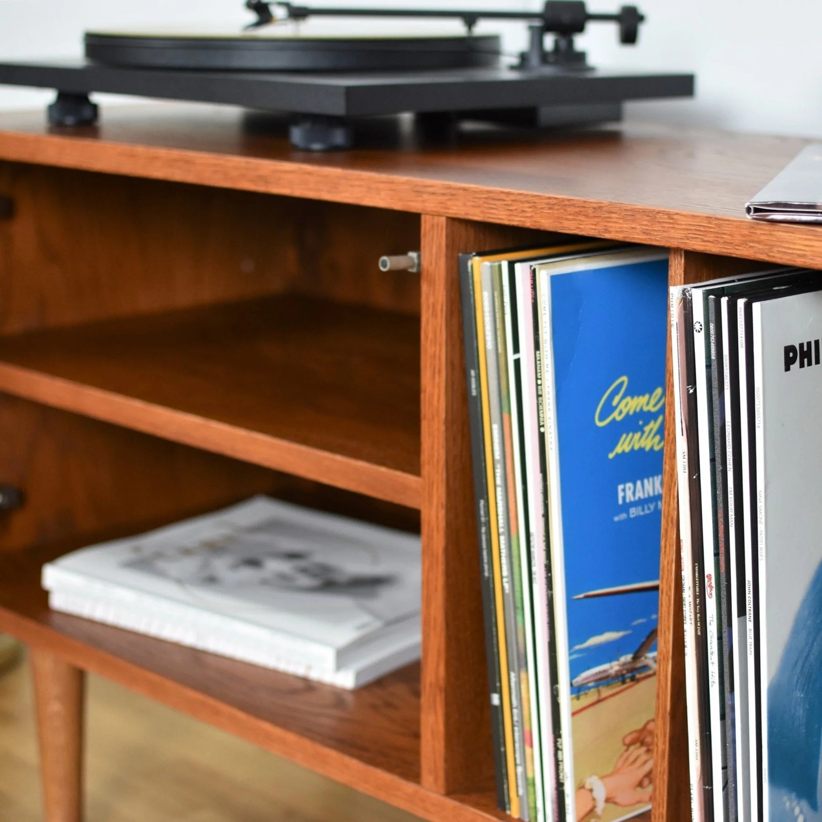 MINI VINYL TV Plattenschrank