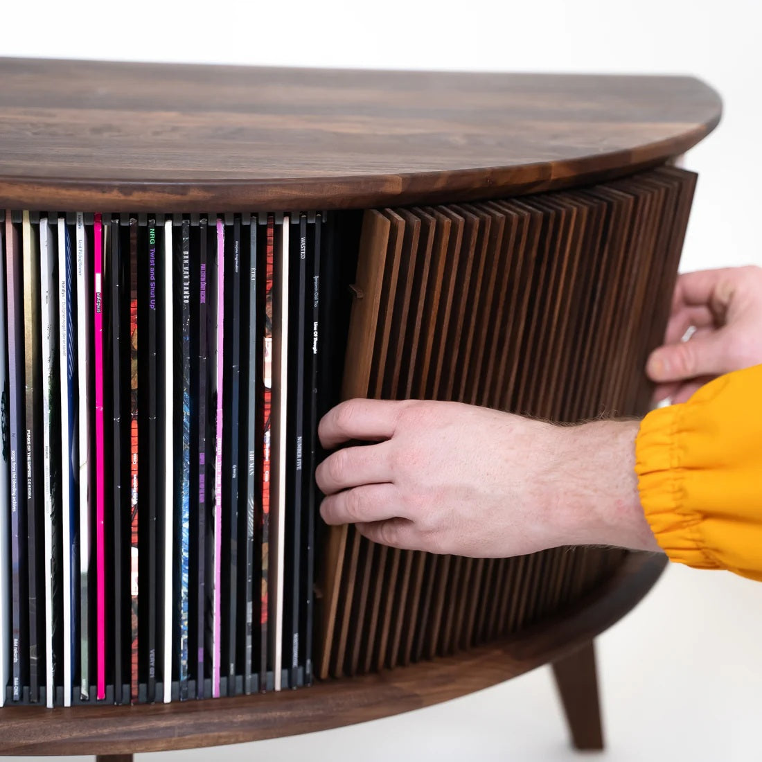 LUNA Lautsprecherabdeckungen für Plattenschrank – 2er-Set