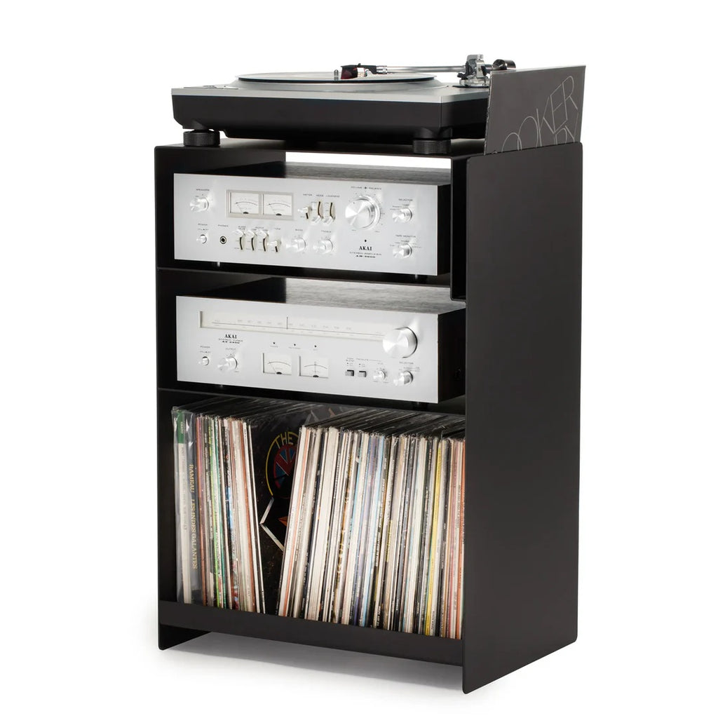 LOIA La Console Vinyles Acier - Vinyl Regal