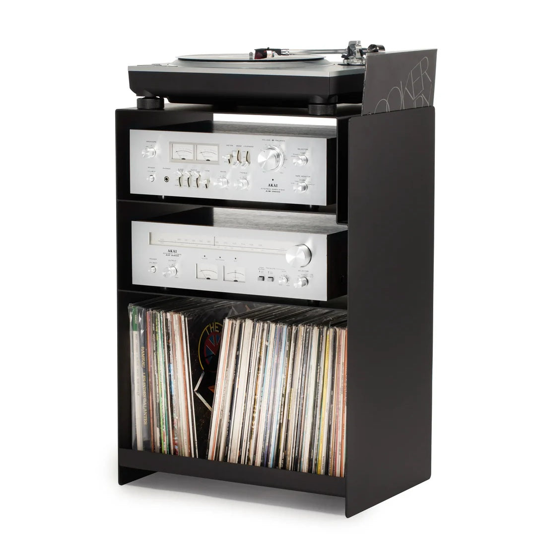 LOIA La Console Vinyles Acier - Vinyl Regal