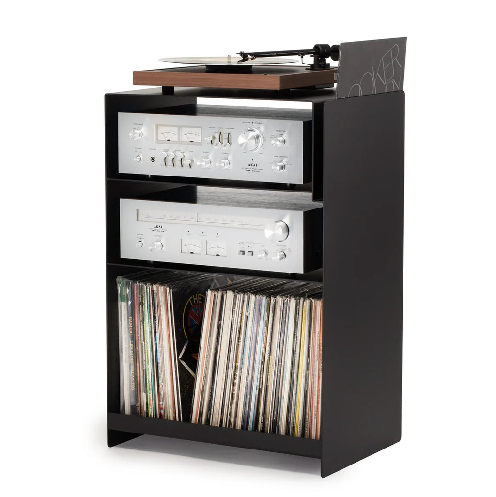 LOIA La Console Vinyles Acier - Vinyl Regal