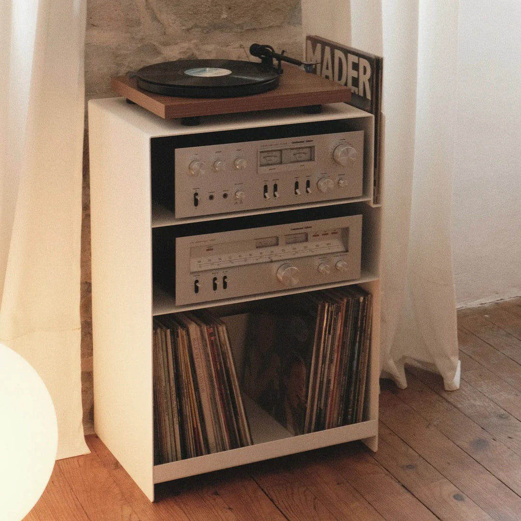 LOIA La Console Vinyles Acier - Vinyl Regal