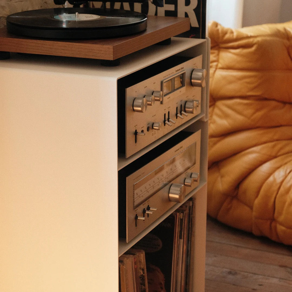 LOIA La Console Vinyles Acier - Vinyl Regal