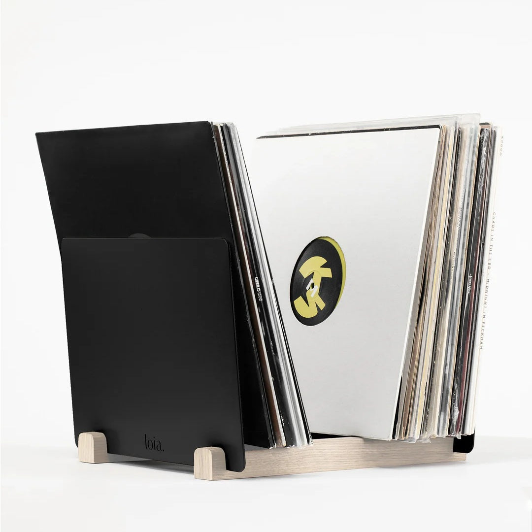 platenhouder voor het presenteren van een vinylcollectie