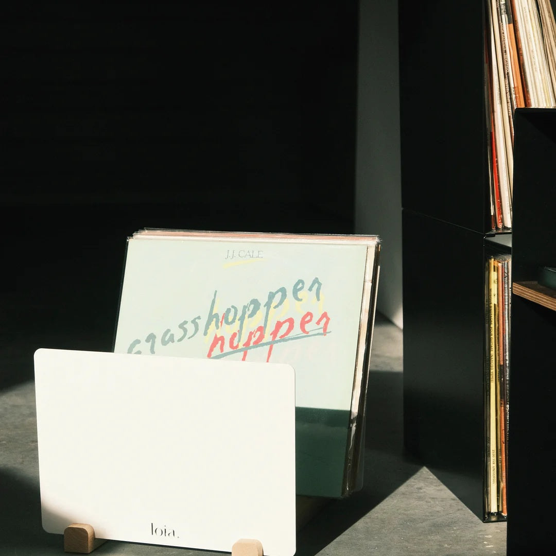 LOIA Vinyl Storage - White