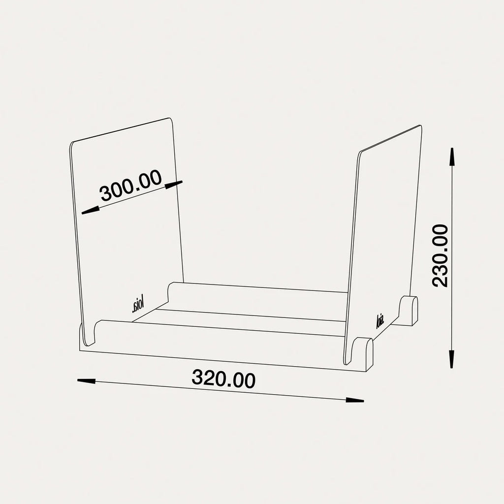 LOIA Vinyl Storage - White