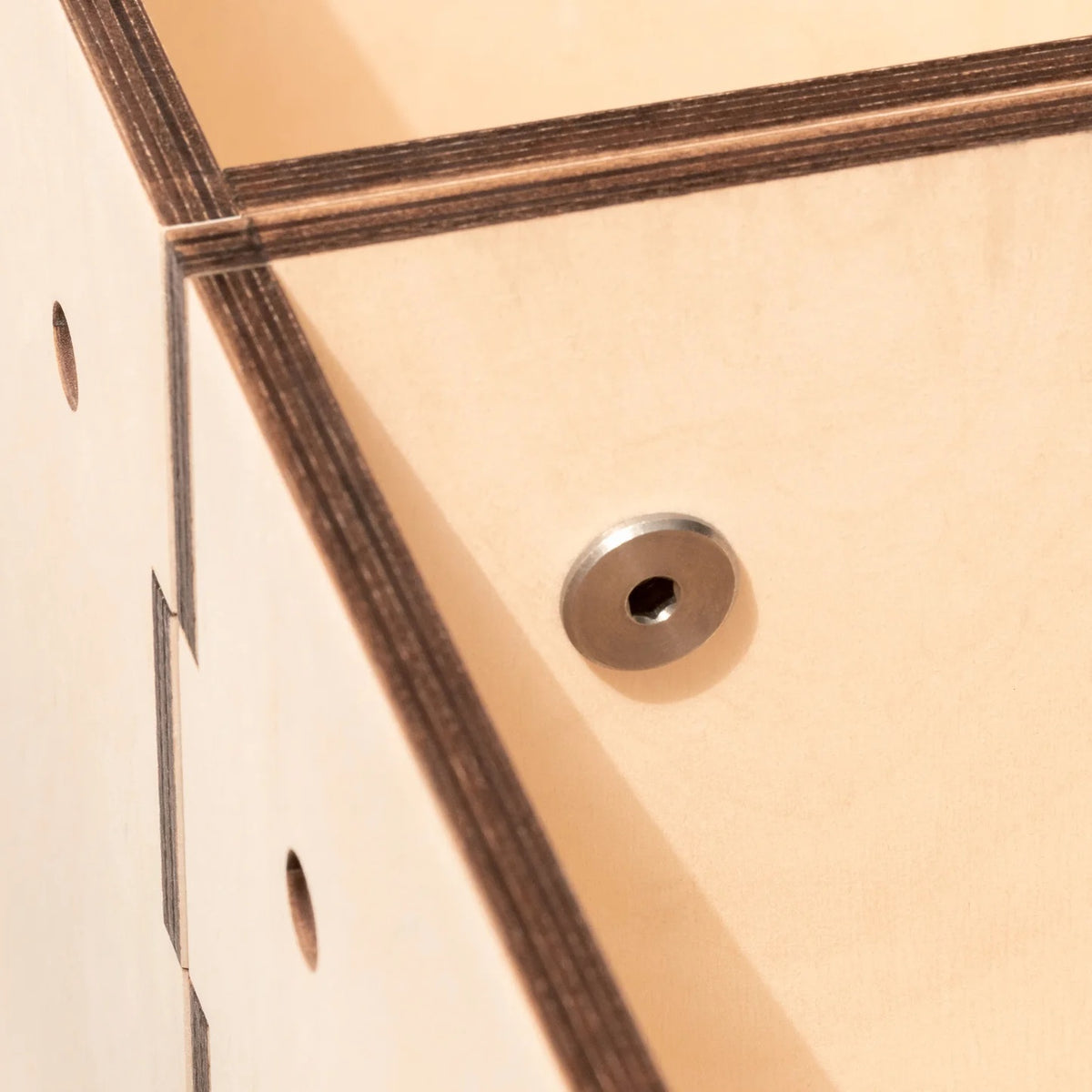 KIUBIQ Stainless Steel Connectors for Vinyl Storage Boxes
