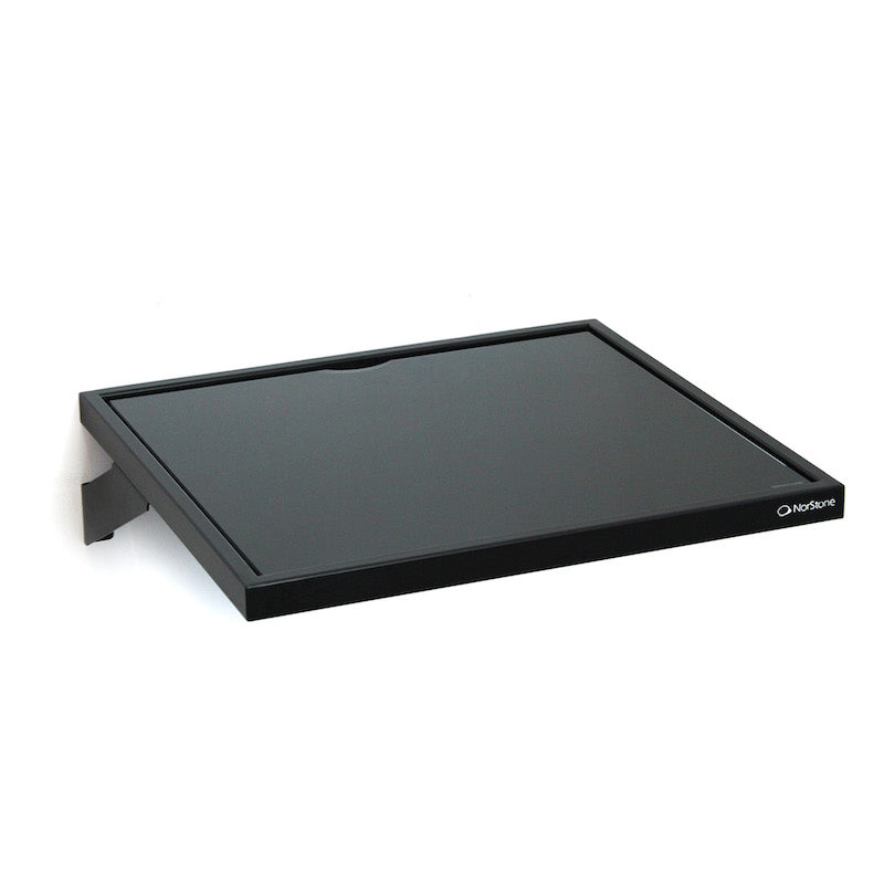 NorStone ESSE WS wandplank met gehard glazen plateau voor moderne platenspelers