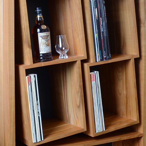 Sinfonic Audio Record Cabinet 8+1 Compartments